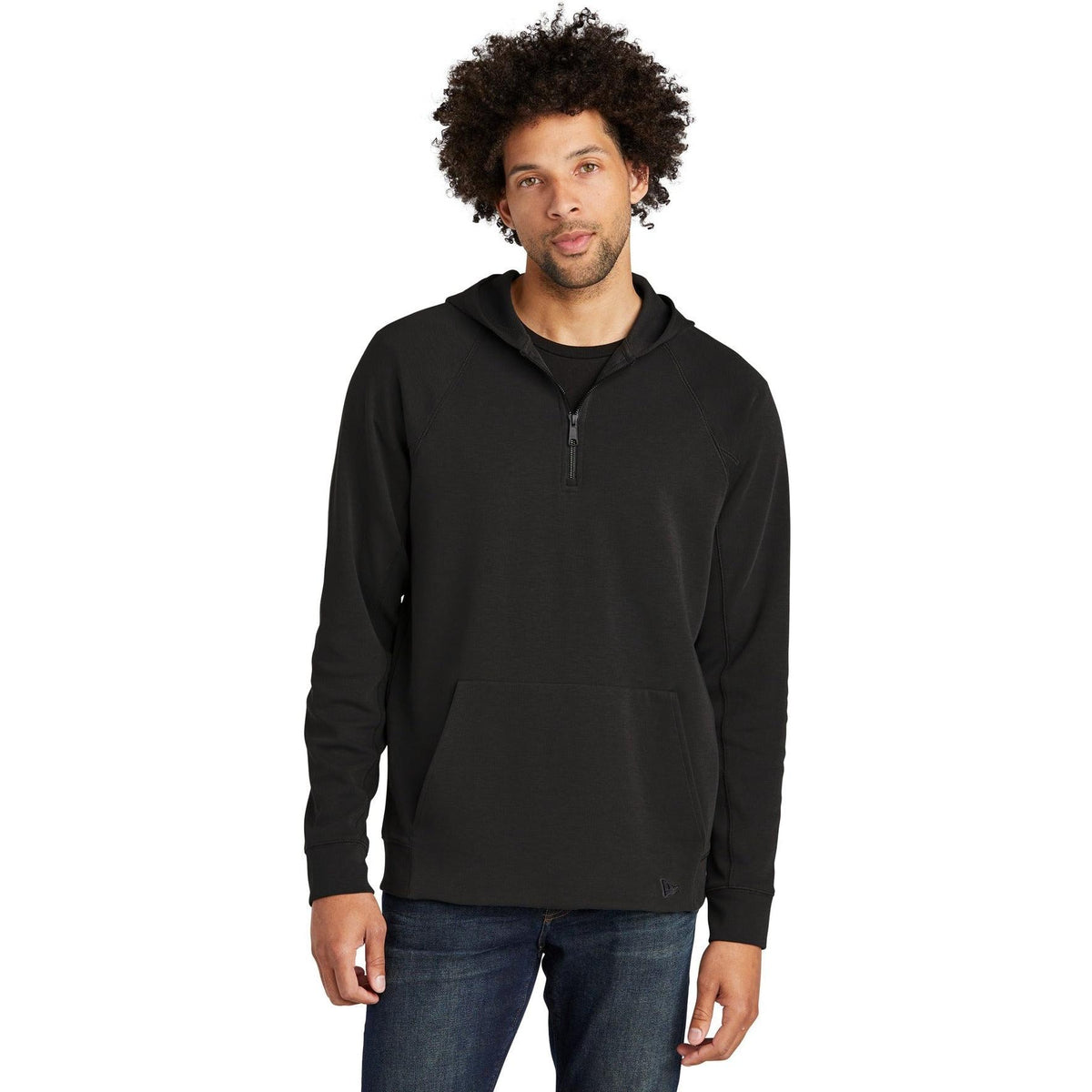 no-logo New Era STS 1/4-Zip Hoodie-Regular-New Era-Thread Logic