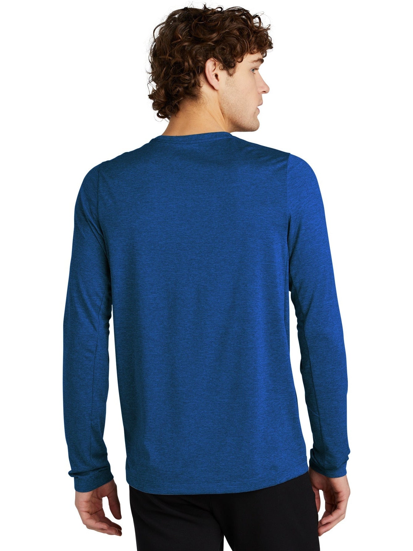 no-logo New Era Series Performance Long Sleeve Crew Tee-Regular-New Era-Thread Logic