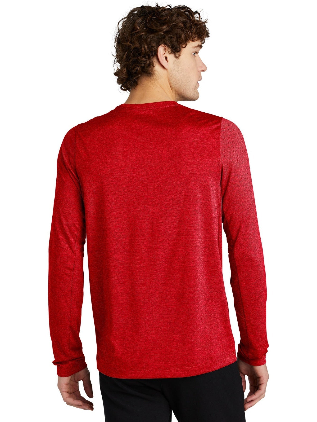 no-logo New Era Series Performance Long Sleeve Crew Tee-Regular-New Era-Thread Logic