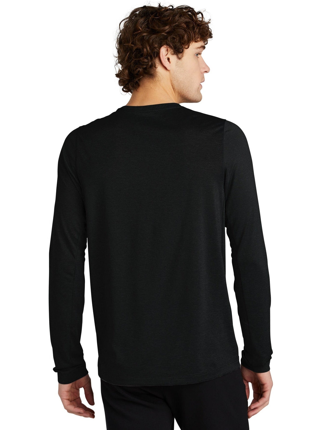 no-logo New Era Series Performance Long Sleeve Crew Tee-Regular-New Era-Thread Logic