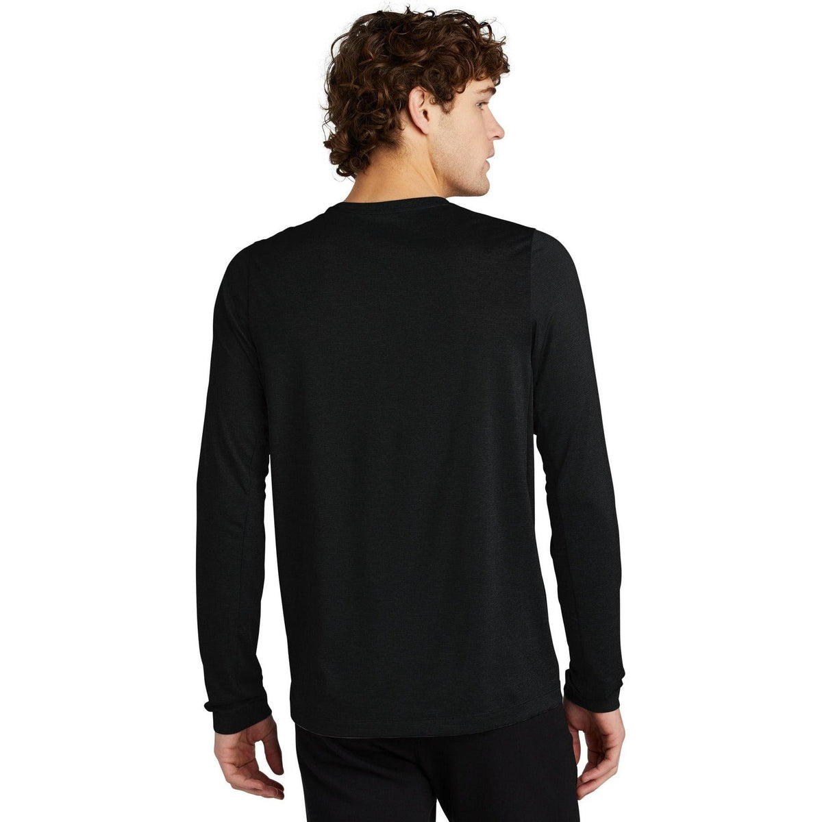 no-logo New Era Series Performance Long Sleeve Crew Tee-Regular-New Era-Thread Logic