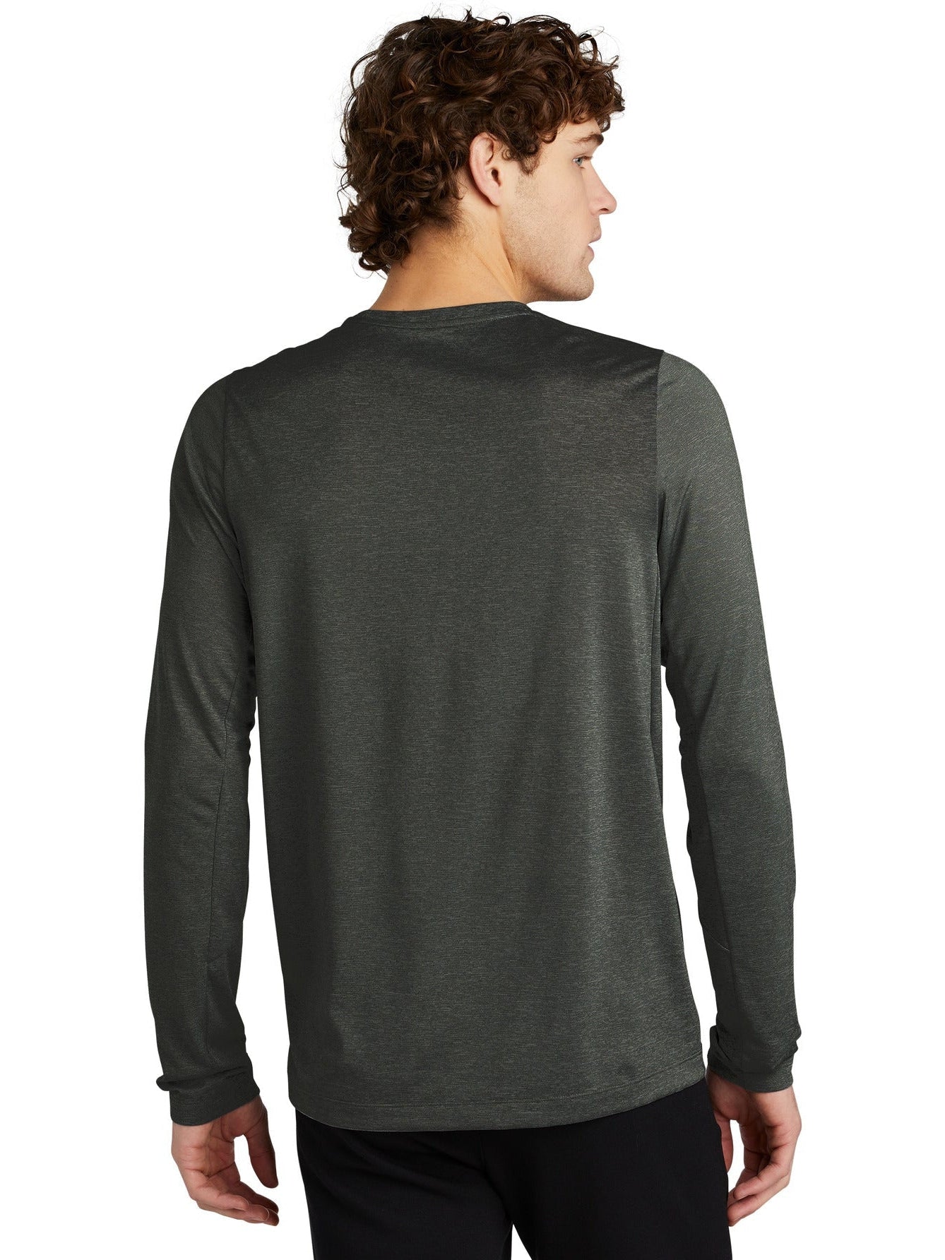 no-logo New Era Series Performance Long Sleeve Crew Tee-Regular-New Era-Thread Logic