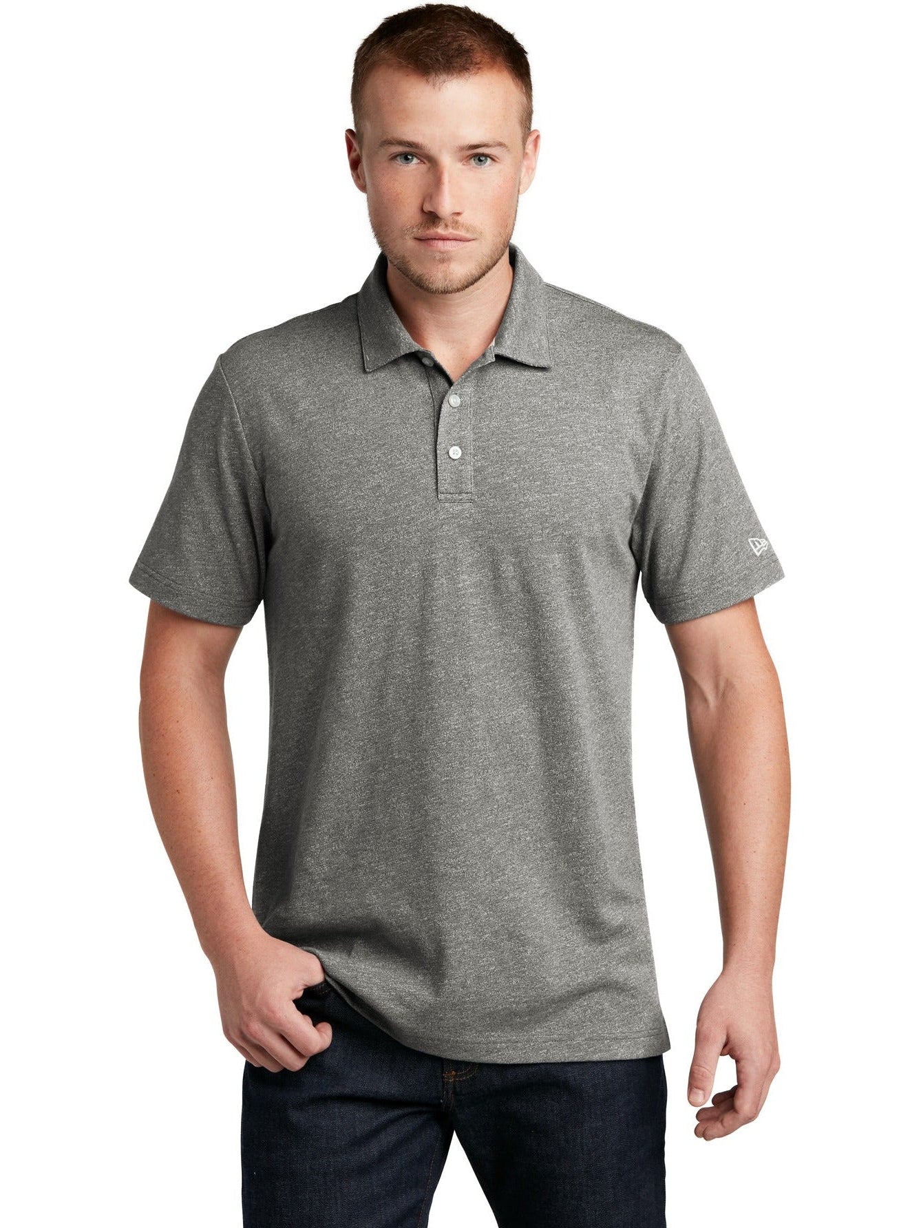 no-logo New Era Slub Twist Polo-Regular-New Era-Thread Logic
