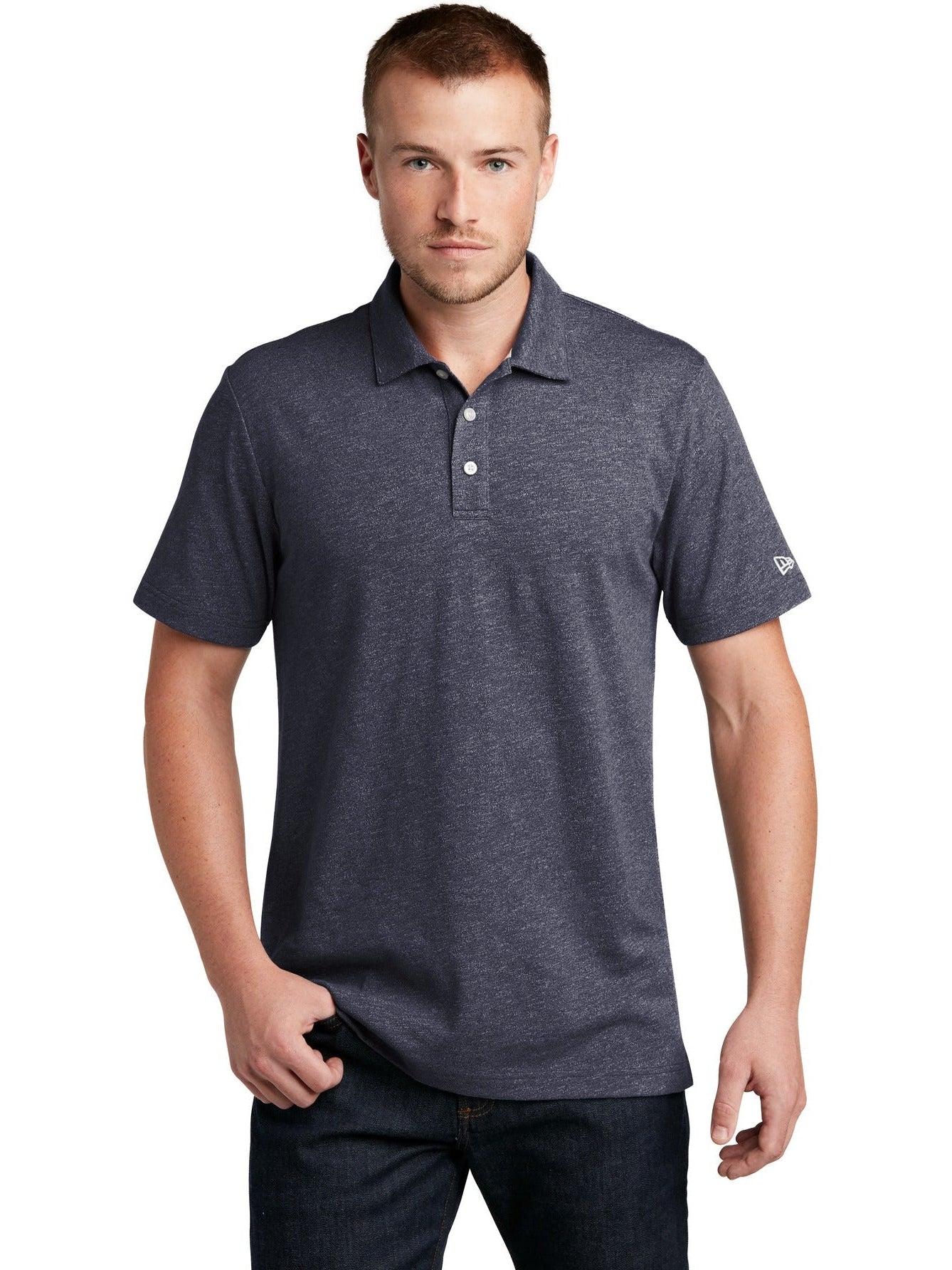 no-logo New Era Slub Twist Polo-Regular-New Era-Thread Logic