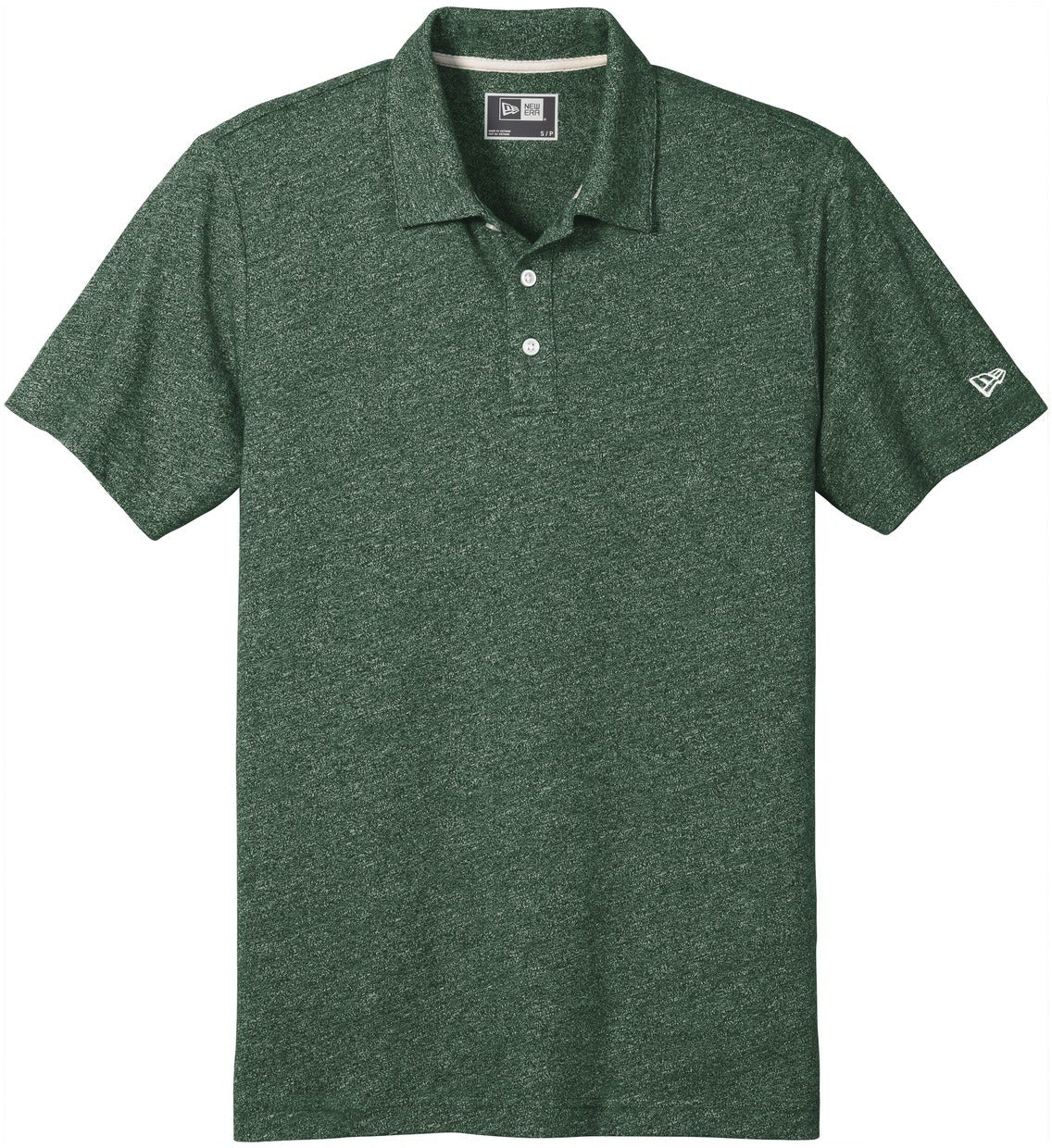 NEW ERA☆UNIV HAWAII Jersey Polo T-Shirt Black New Era NEA301 Polo Shirt With Custom Embroidery