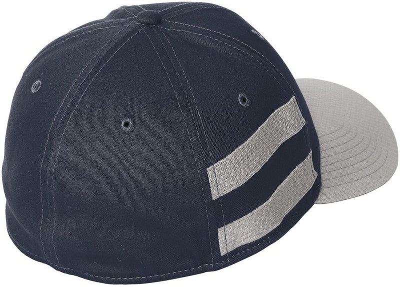 no-logo New Era Stretch Cotton Striped Cap-Active-New Era-Thread Logic no-logo