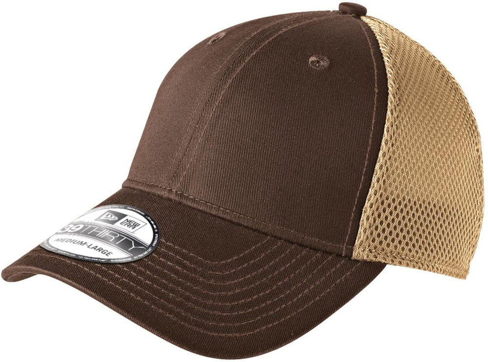 New Era Stretch Mesh Cap with custom logo embroidery
