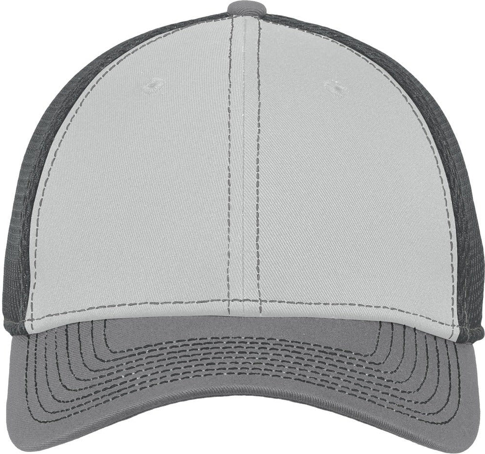 New Era Stretch Mesh Contrast Stitch Cap-Regular-New Era-Grey/Steel/Graphite-S/M-Thread Logic no-logo