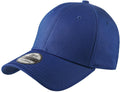 New Era Structured Fitted Cotton Cap NO-LOGO