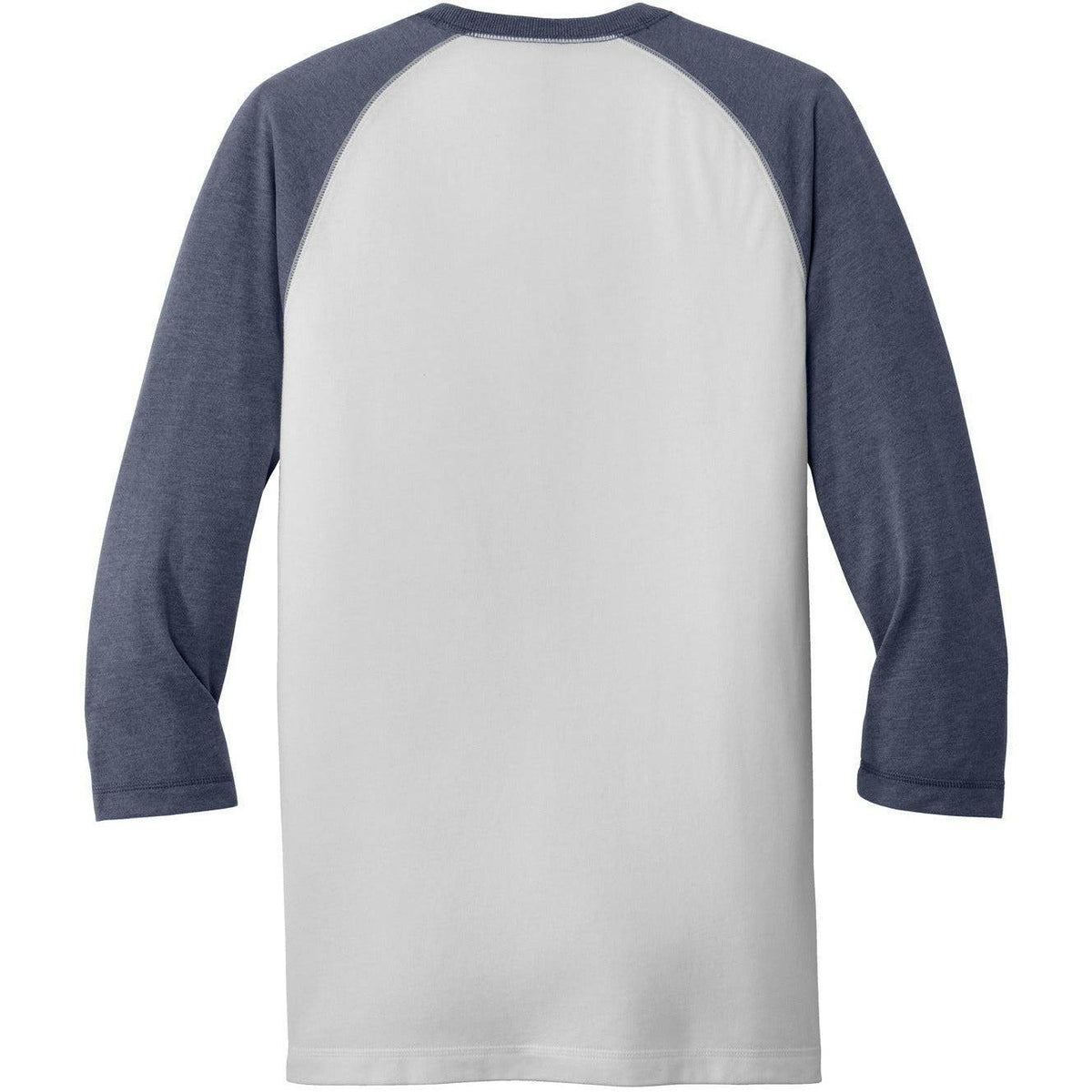 no-logo New Era Sueded Cotton 3/4-Sleeve Baseball Raglan Tee-Active-New Era-Thread Logic