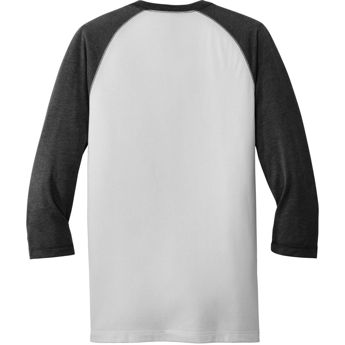 no-logo New Era Sueded Cotton 3/4-Sleeve Baseball Raglan Tee-Active-New Era-Thread Logic