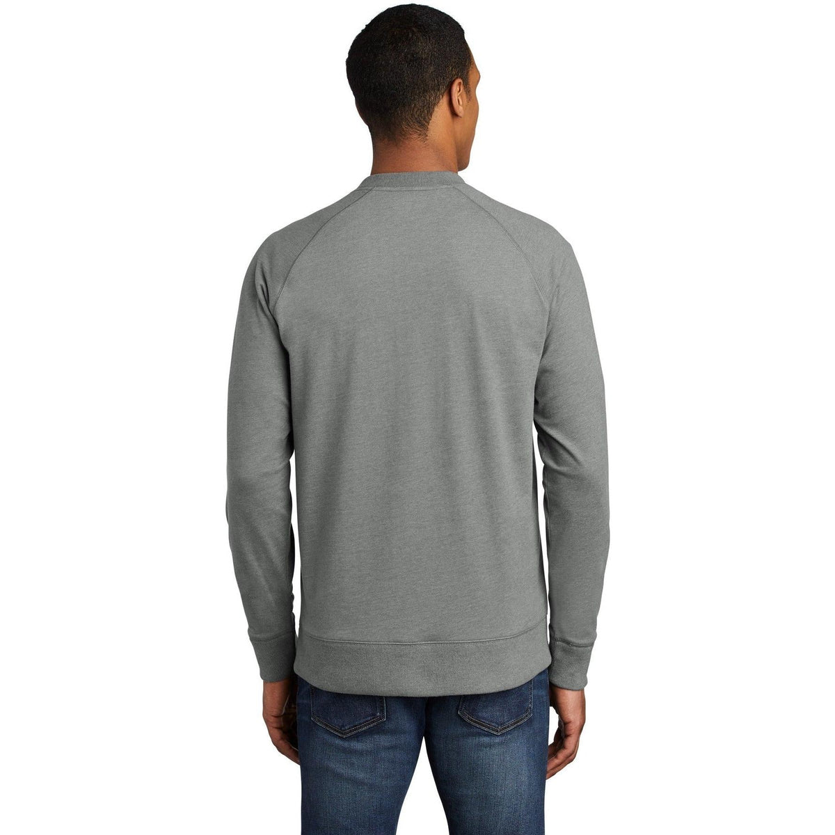 no-logo New Era Sueded Cotton Blend 1/4-Zip Pullover-Quarter Zips-New Era-Thread Logic