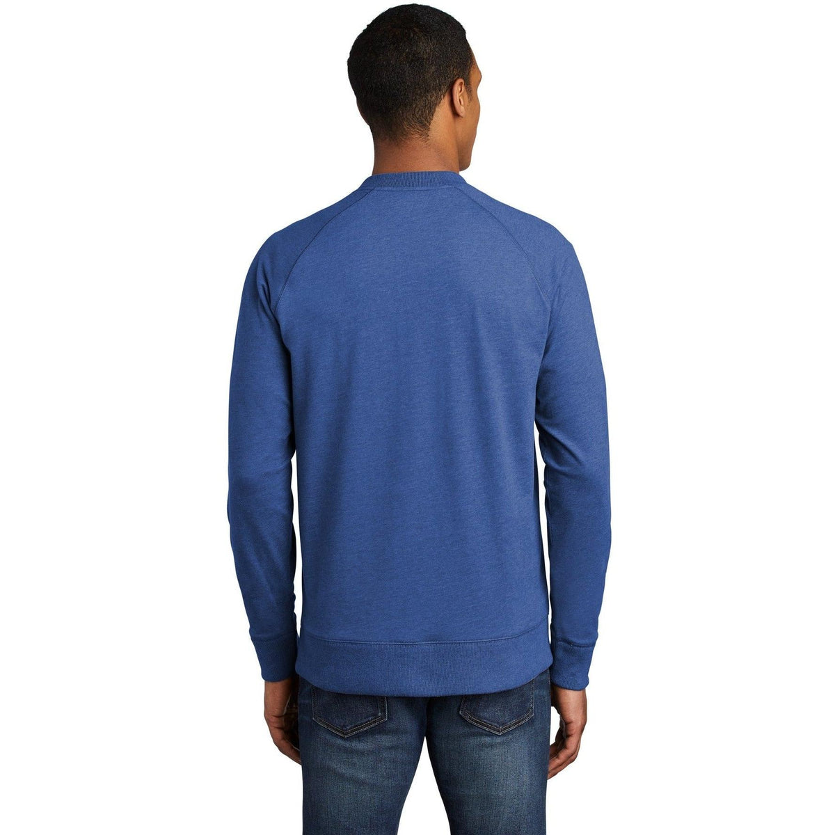 no-logo New Era Sueded Cotton Blend 1/4-Zip Pullover-Quarter Zips-New Era-Thread Logic