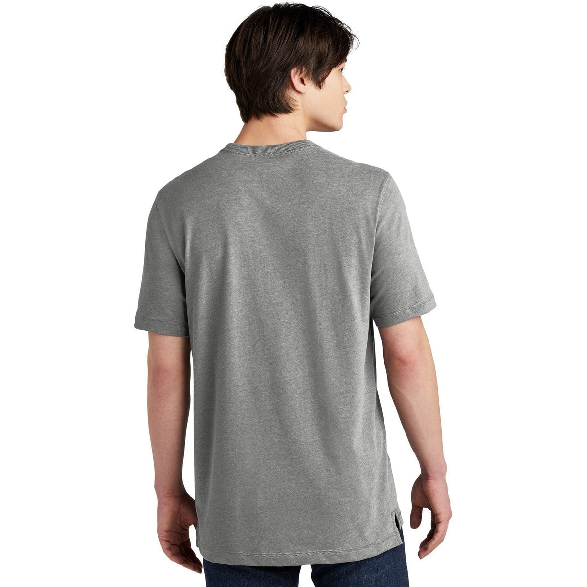 no-logo New Era Sueded Cotton Crew Tee-Polos-New Era-Thread Logic