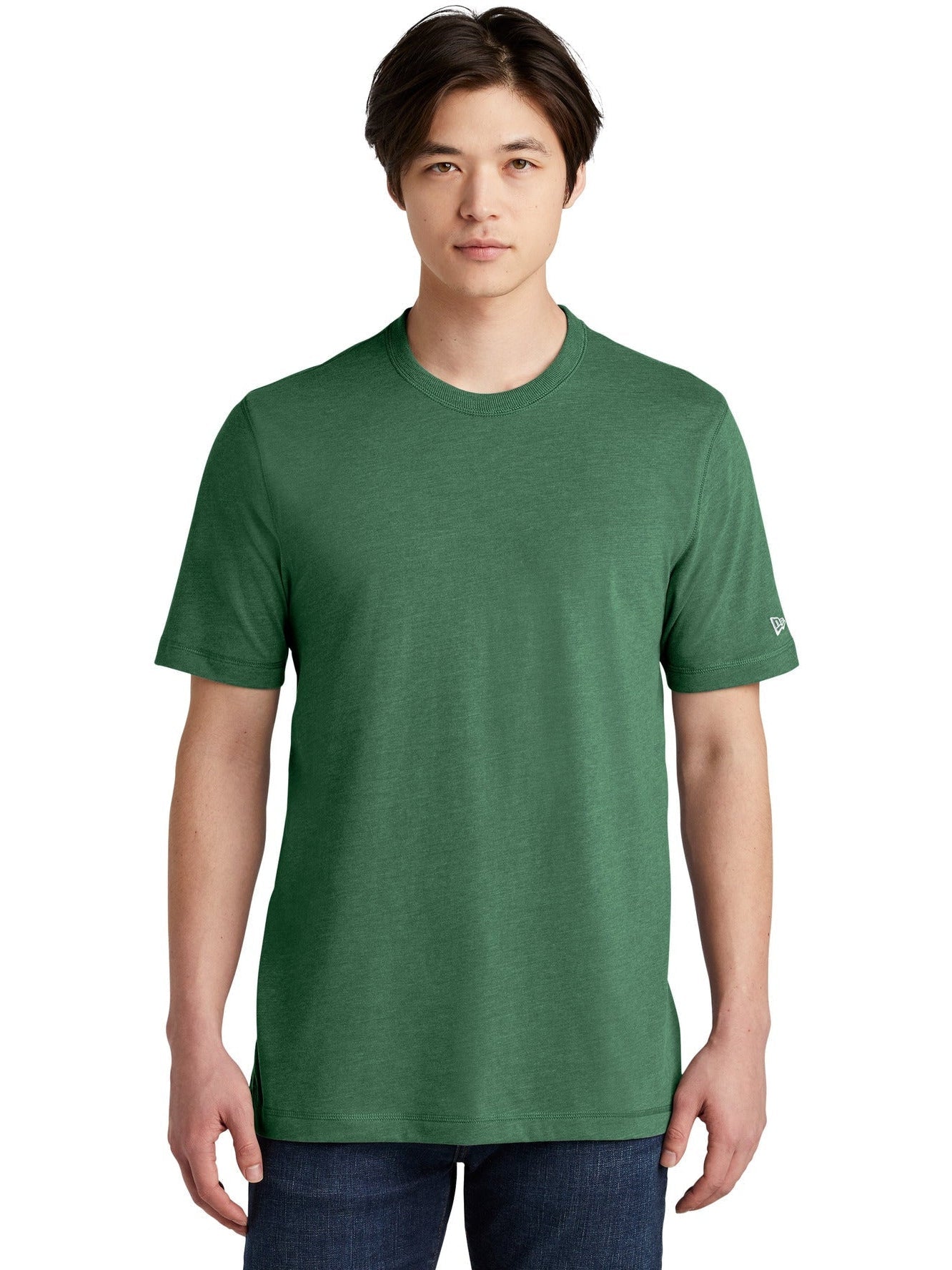 no-logo New Era Sueded Cotton Crew Tee-Active-New Era-Thread Logic