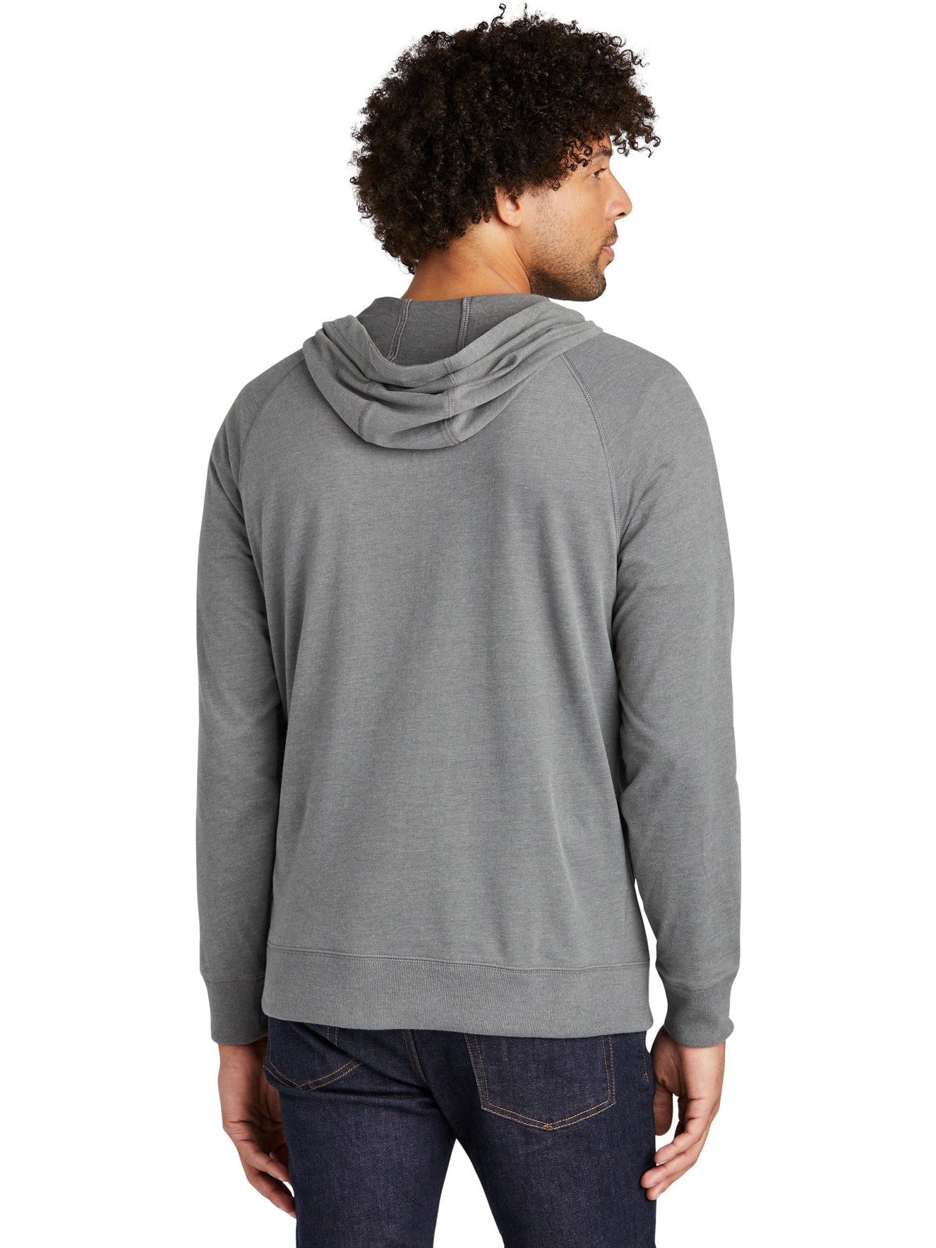 New Era NEA122 Full-Zip Sweatshirt with Custom Embroidery