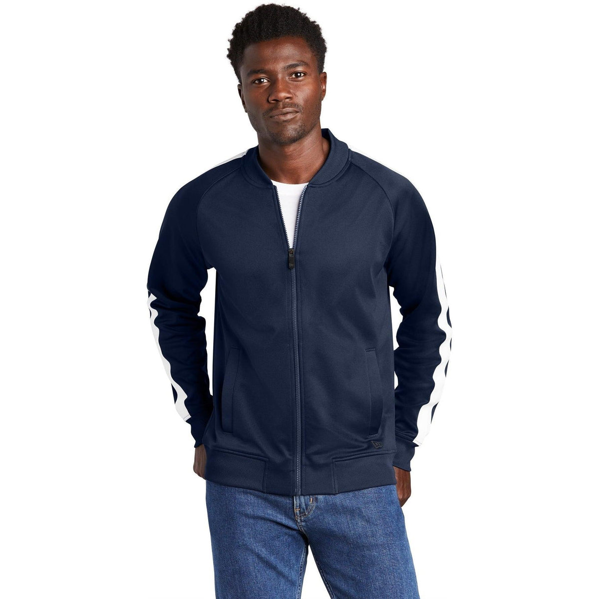 no-logo New Era Track Jacket-Active-New Era-Thread Logic