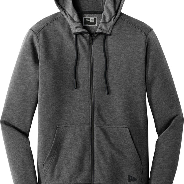 New Era NEA511 - Men's Tri-Blend Fleece Full Zip Hoodie $36.41 