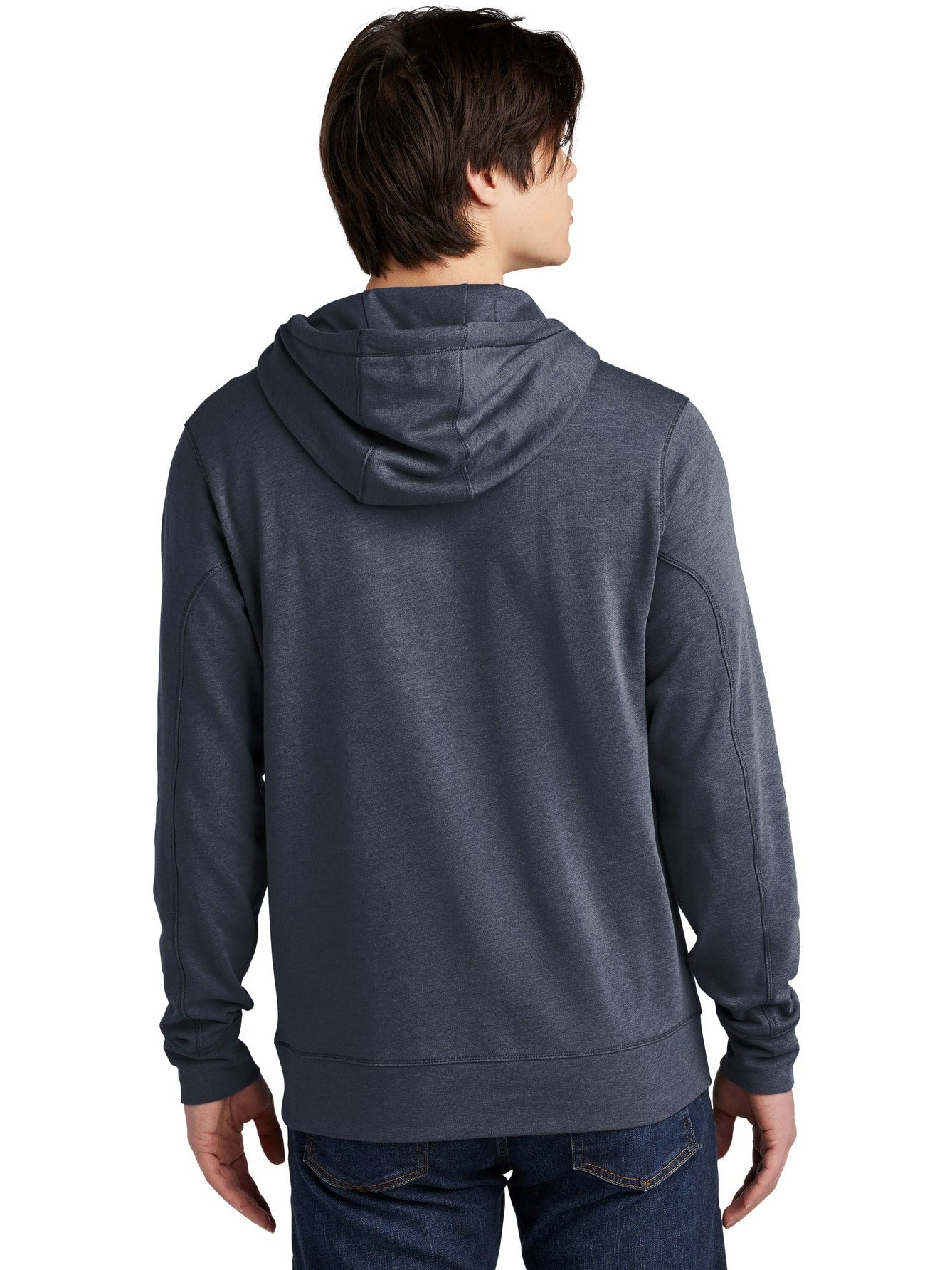 no-logo New Era Tri-Blend Fleece Pullover Hoodie-Regular-New Era-Thread Logic