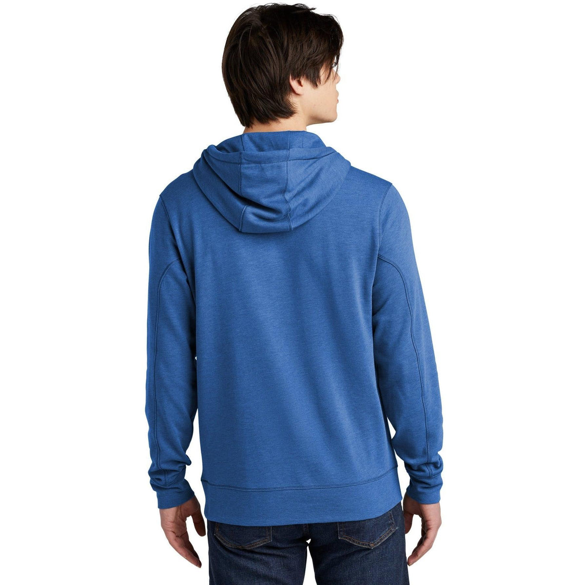 no-logo New Era Tri-Blend Fleece Pullover Hoodie-Hoodies-New Era-Thread Logic