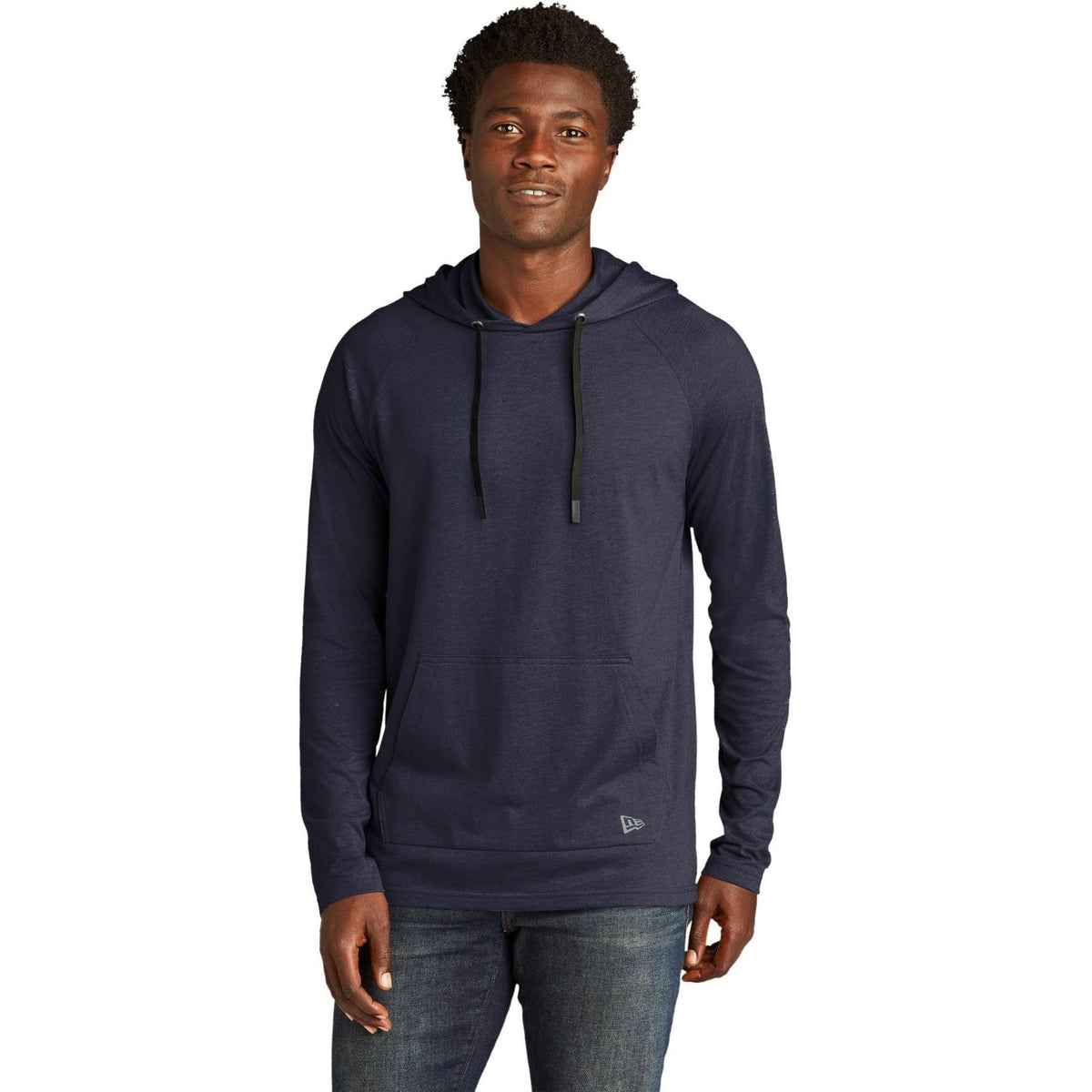 no-logo New Era Tri-Blend Hoodie-Regular-New Era-Thread Logic