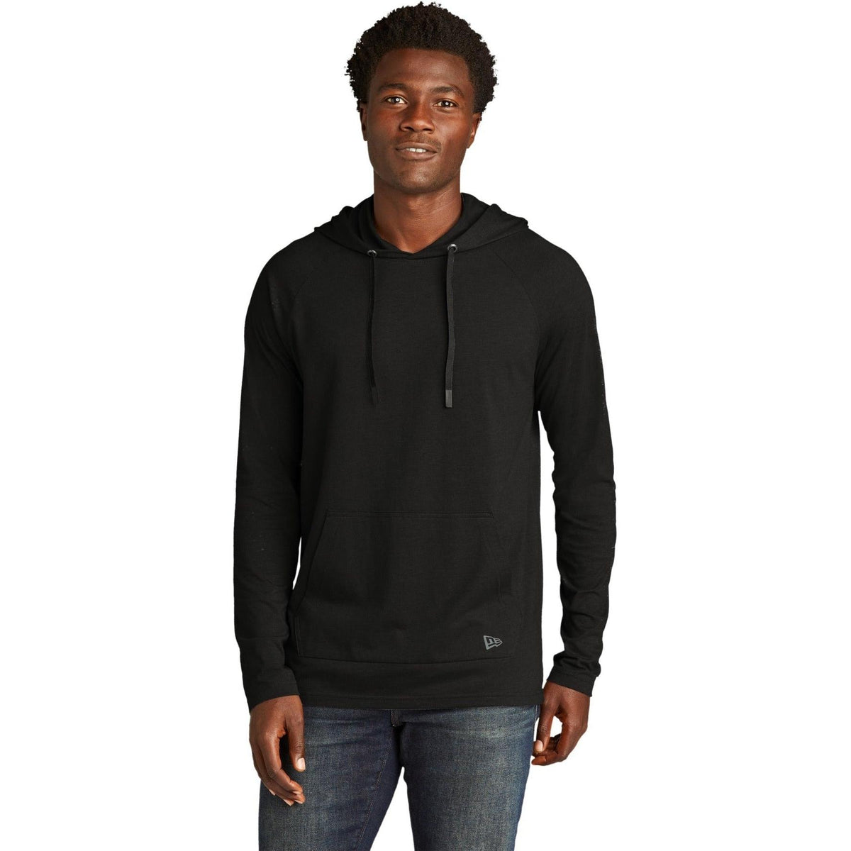 no-logo New Era Tri-Blend Hoodie-Regular-New Era-Thread Logic