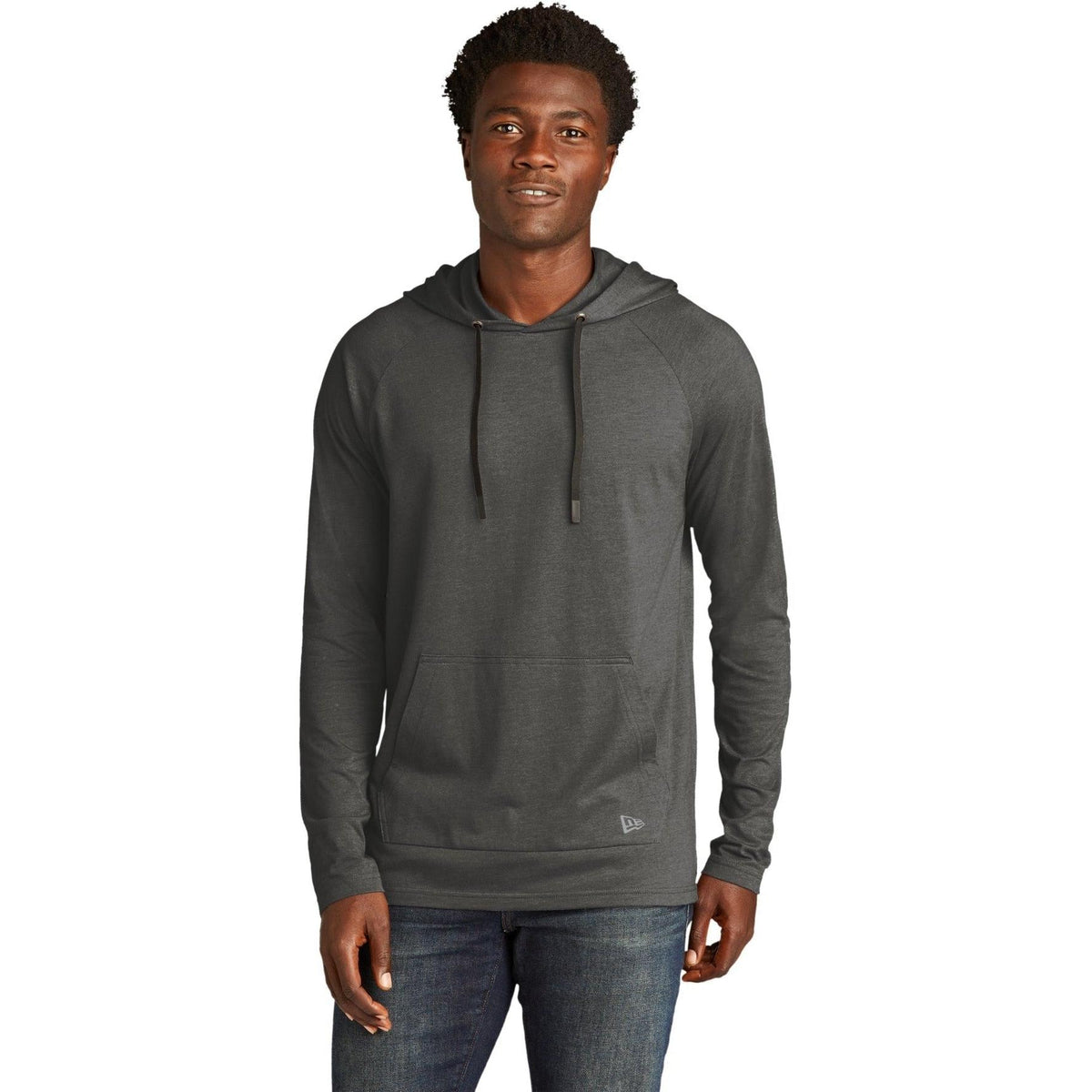 no-logo New Era Tri-Blend Hoodie-Regular-New Era-Thread Logic