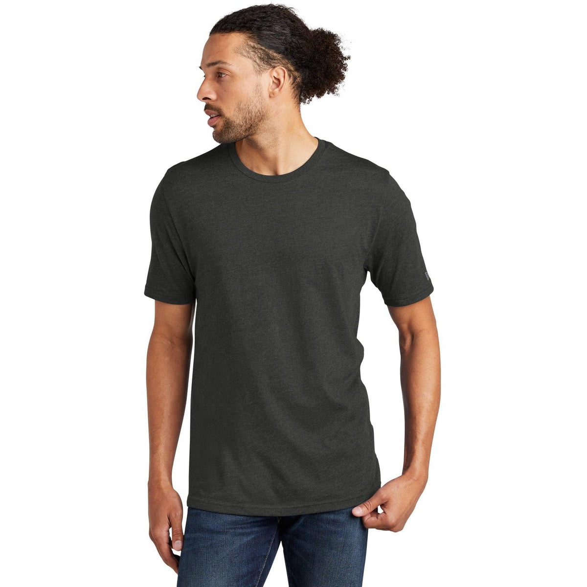 no-logo New Era Tri-Blend Tee-Regular-New Era-Thread Logic