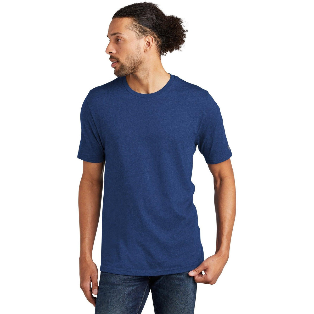 no-logo New Era Tri-Blend Tee-Regular-New Era-Thread Logic