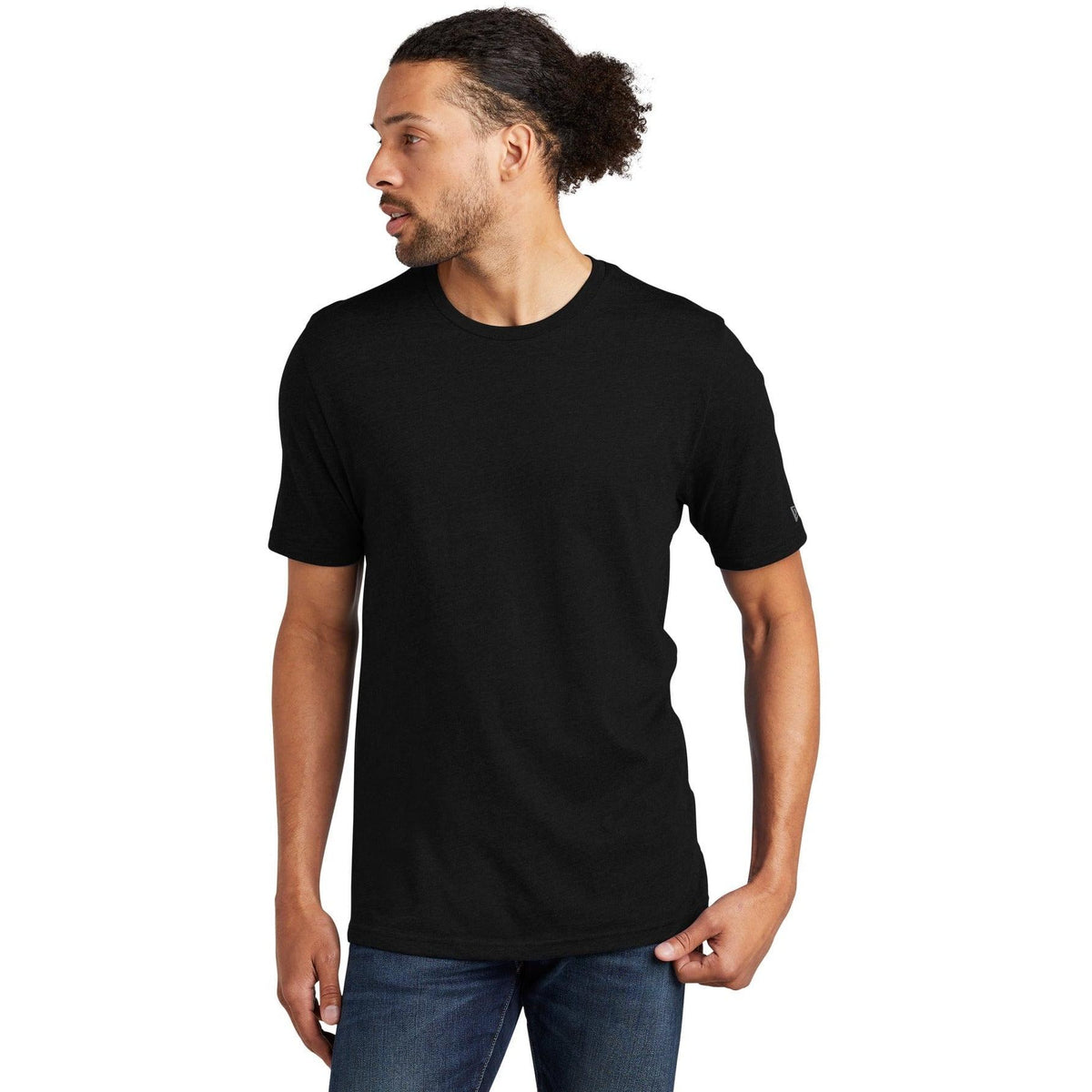 no-logo New Era Tri-Blend Tee-Regular-New Era-Thread Logic