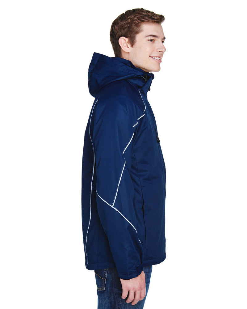 no-logo North End Angle 3-in-1 Jacket with Bonded Fleece Liner-Men's Jackets-North End-Thread Logic