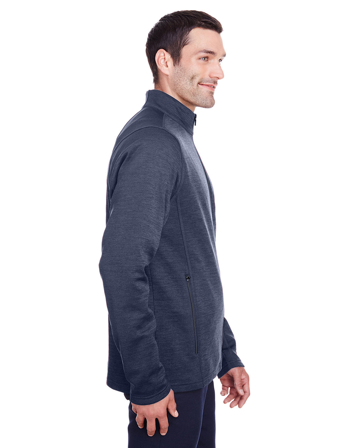 no-logo North End Flux 2.0 Full-Zip Jacket-Men's Jackets-North End-Thread Logic