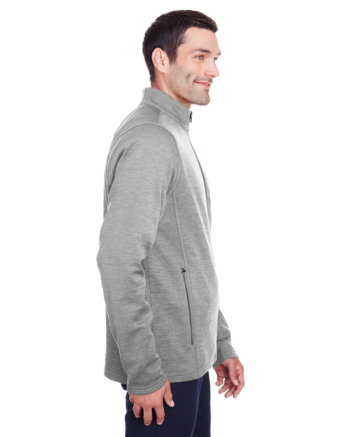 no-logo North End Flux 2.0 Full-Zip Jacket-Men's Jackets-North End-Thread Logic