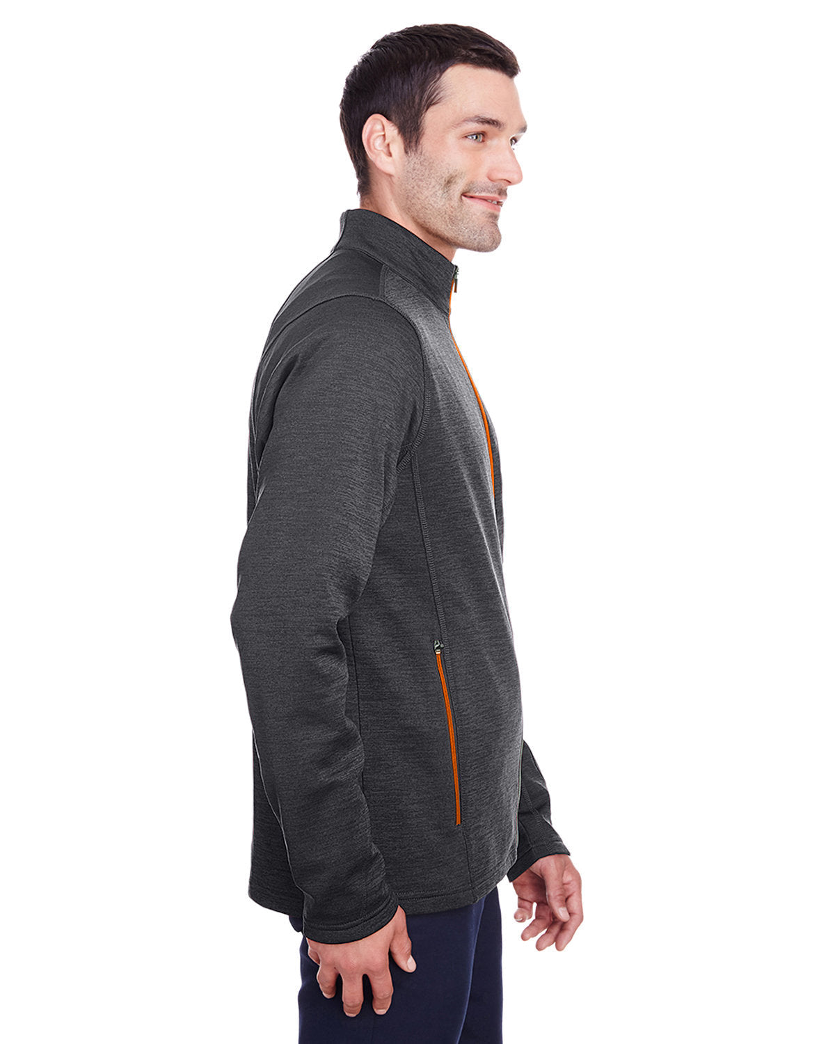 no-logo North End Flux 2.0 Full-Zip Jacket-Men's Jackets-North End-Thread Logic