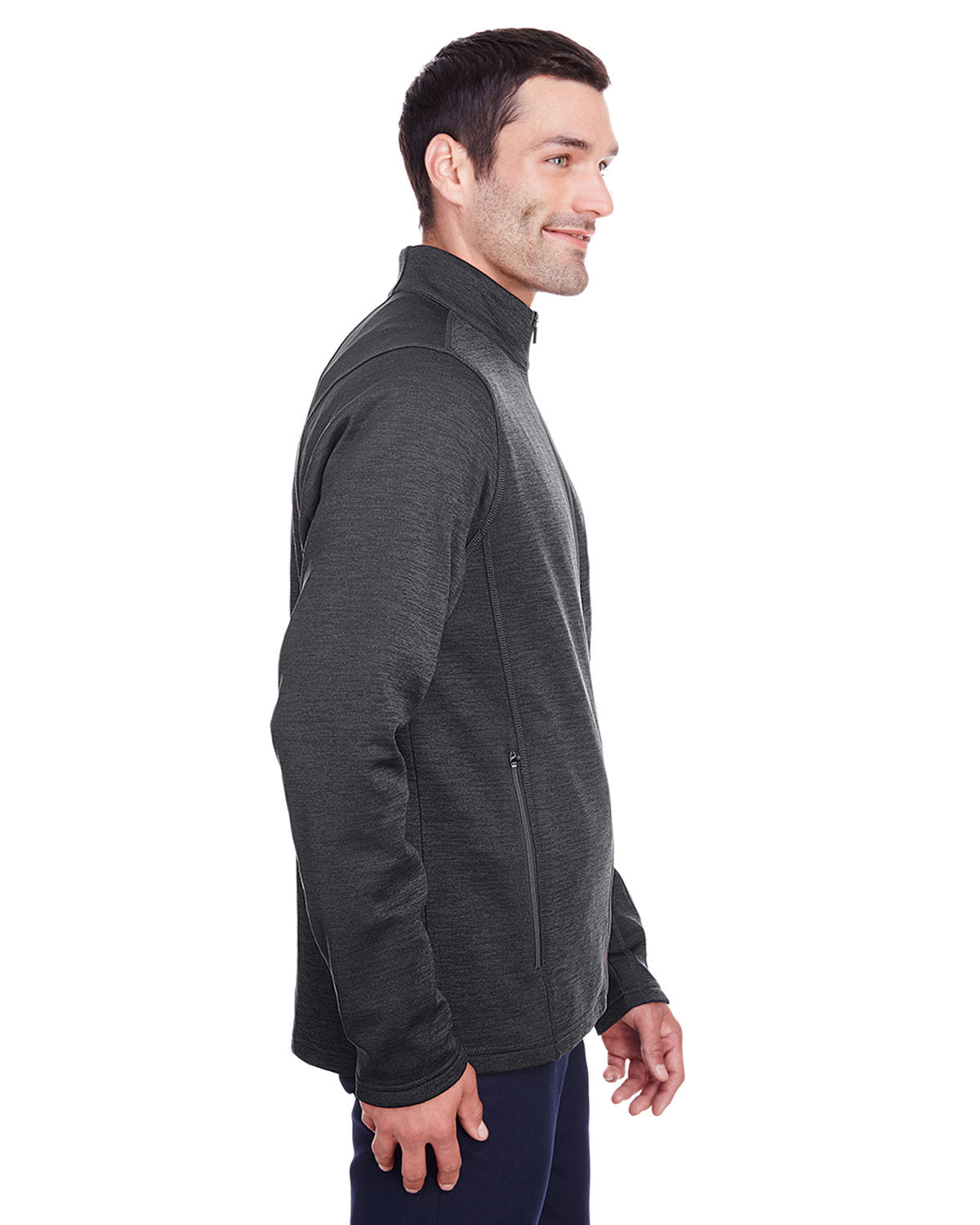no-logo North End Flux 2.0 Full-Zip Jacket-Men's Jackets-North End-Thread Logic