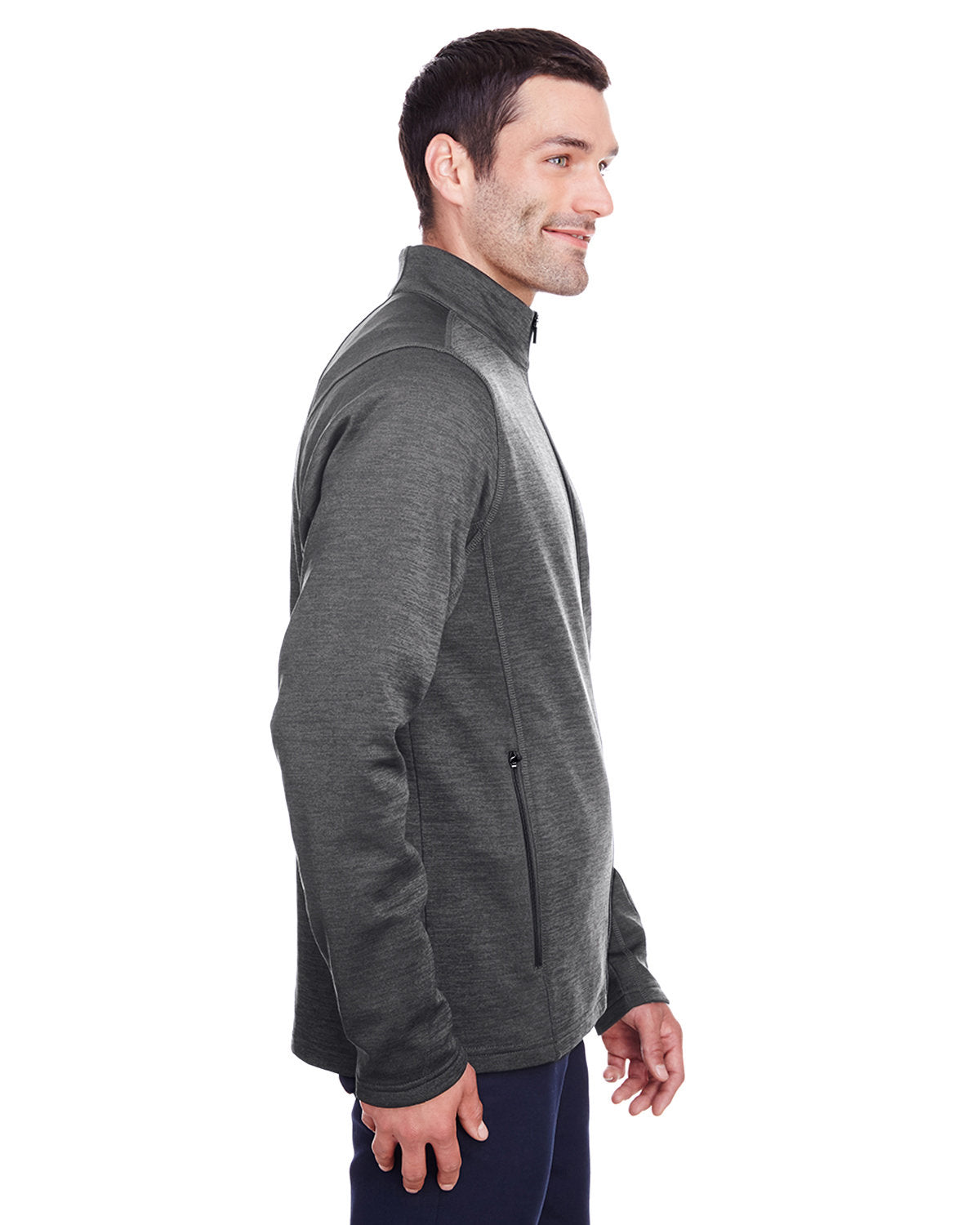 no-logo North End Flux 2.0 Full-Zip Jacket-Men's Jackets-North End-Thread Logic