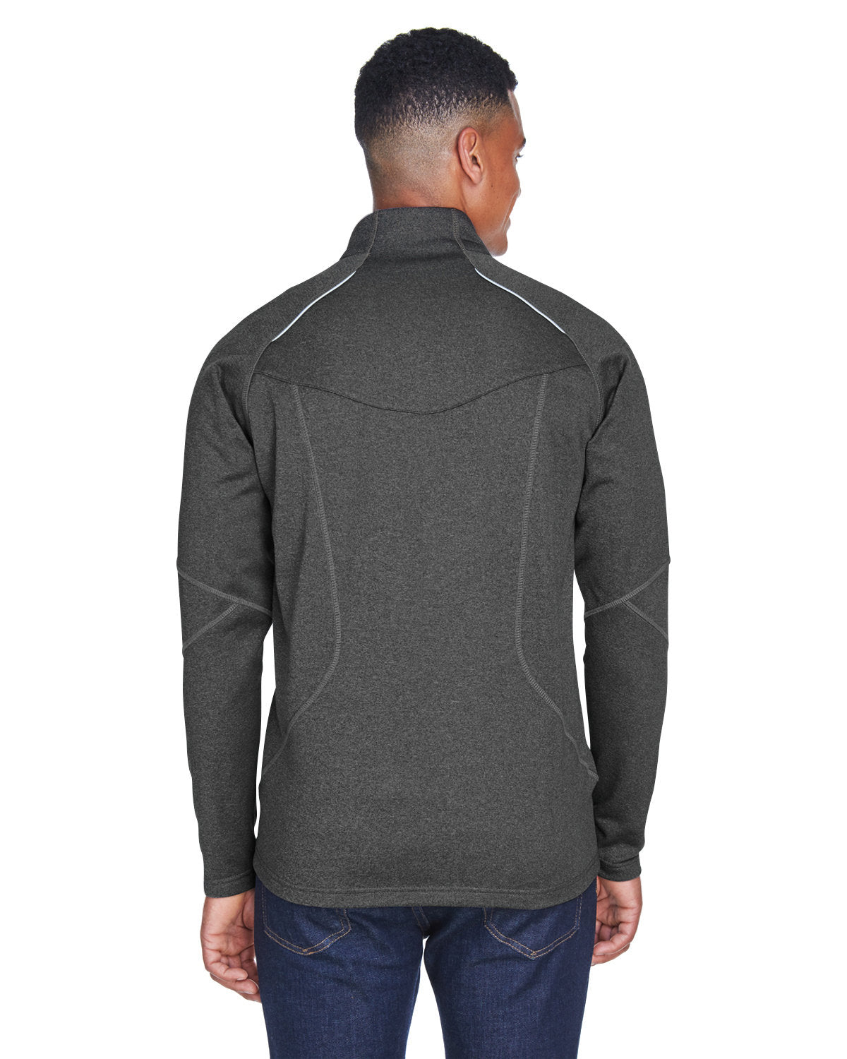no-logo North End Gravity Performance Fleece Jacket-Men's Jackets-North End-Thread Logic