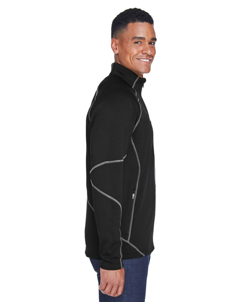 no-logo North End Gravity Performance Fleece Jacket-Men's Jackets-North End-Thread Logic