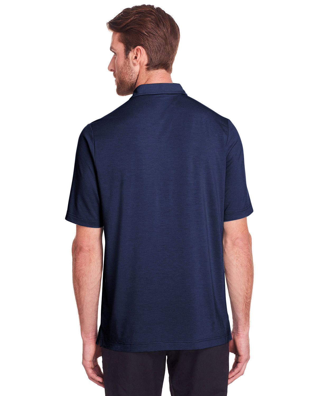 no-logo North End Jaq Snap-Up Stretch Performance Polo-Men's Polos-North End-Thread Logic