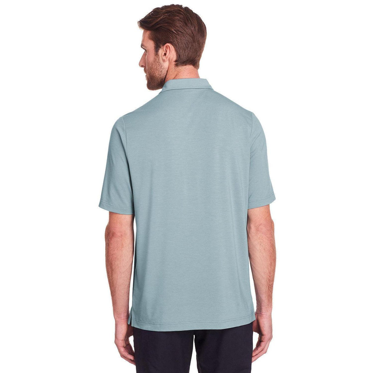 no-logo North End Jaq Snap-Up Stretch Performance Polo-Men's Polos-North End-Thread Logic