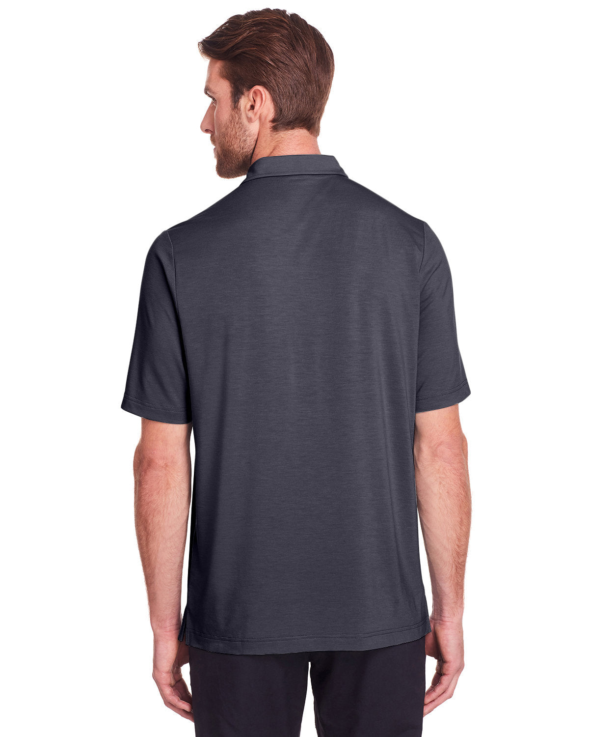 no-logo North End Jaq Snap-Up Stretch Performance Polo-Men's Polos-North End-Thread Logic