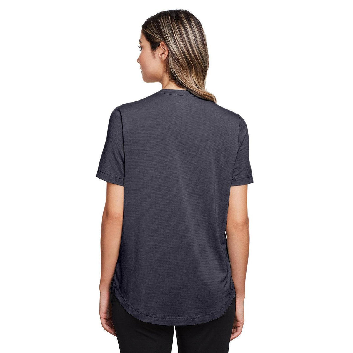 no-logo North End Ladies Jaq Snap-Up Stretch Performance Polo-Ladies Polos-North End-Thread Logic