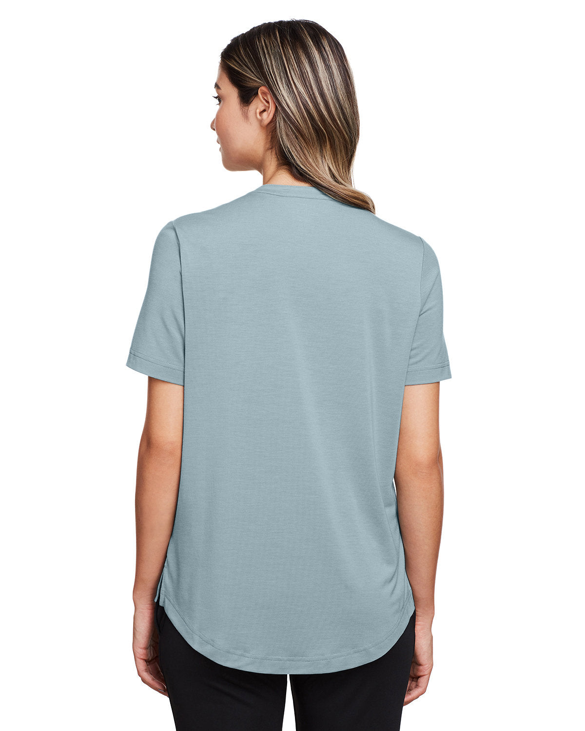 no-logo North End Ladies Jaq Snap-Up Stretch Performance Polo-Ladies Polos-North End-Thread Logic