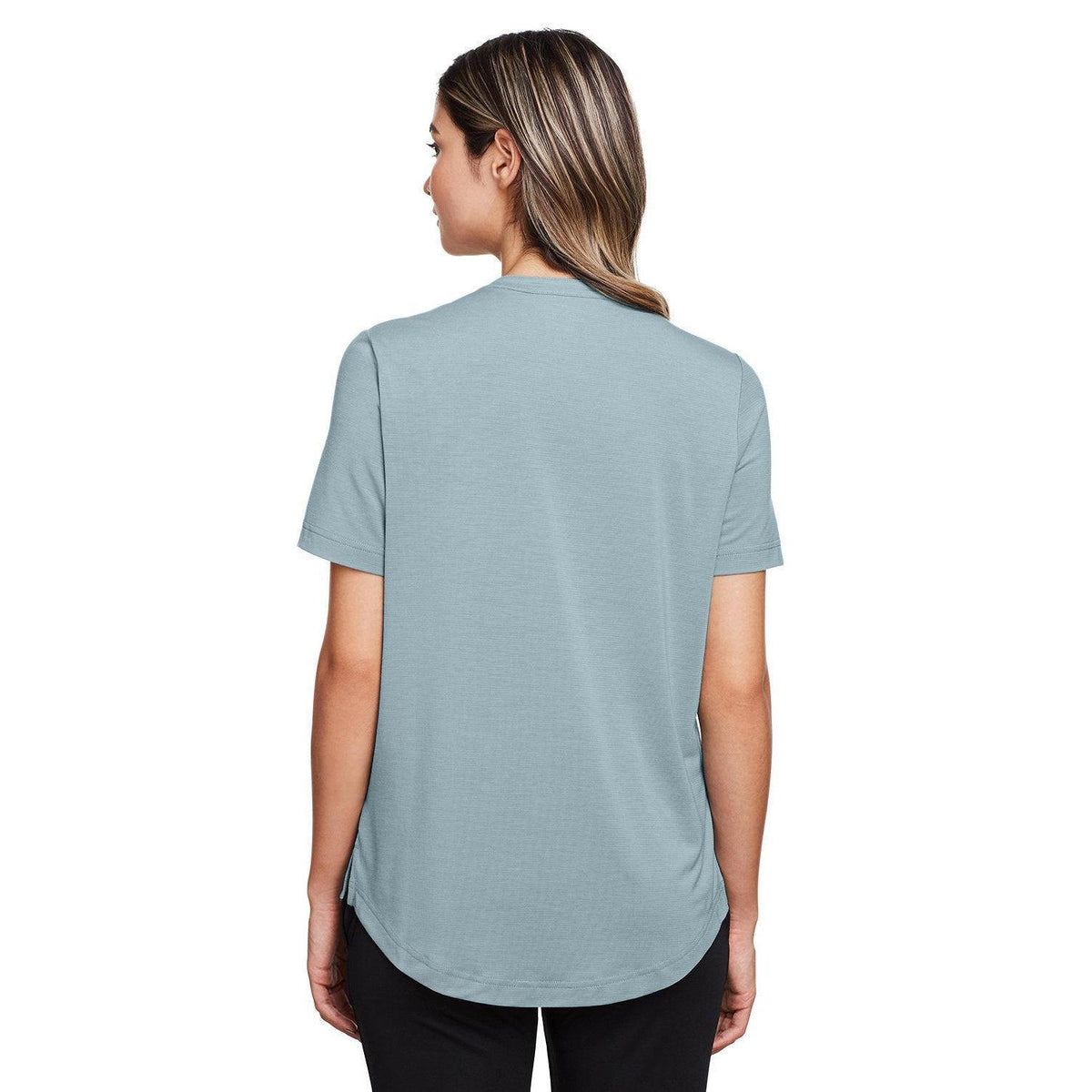 no-logo North End Ladies Jaq Snap-Up Stretch Performance Polo-Ladies Polos-North End-Thread Logic