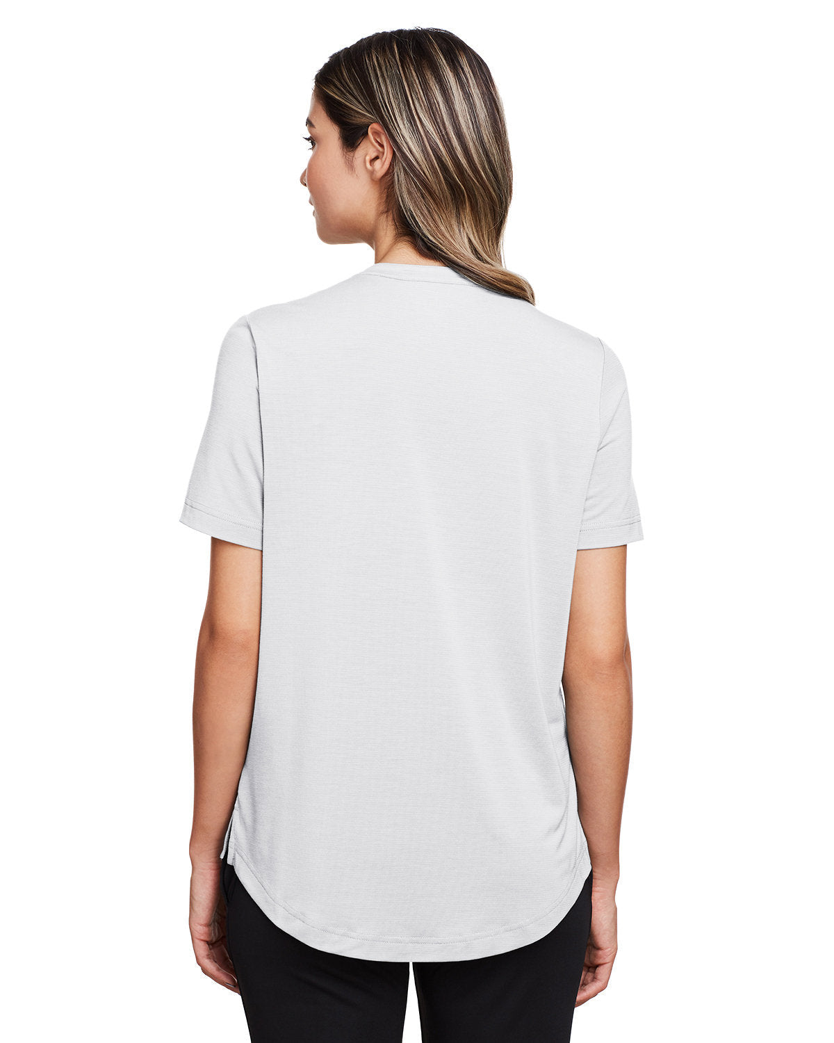 no-logo North End Ladies Jaq Snap-Up Stretch Performance Polo-Ladies Polos-North End-Thread Logic