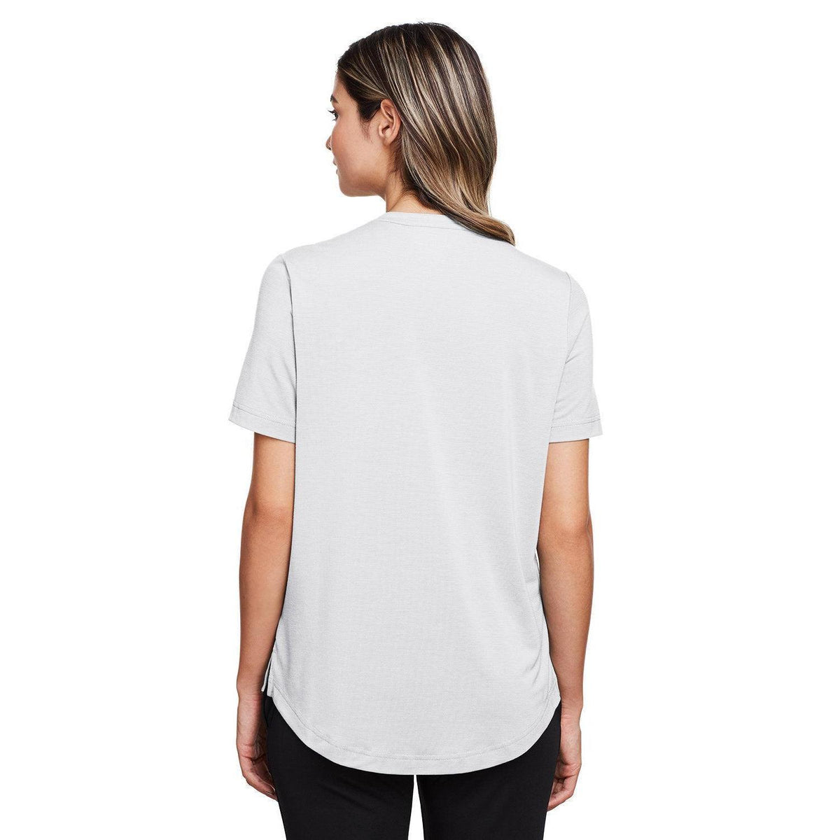 no-logo North End Ladies Jaq Snap-Up Stretch Performance Polo-Ladies Polos-North End-Thread Logic