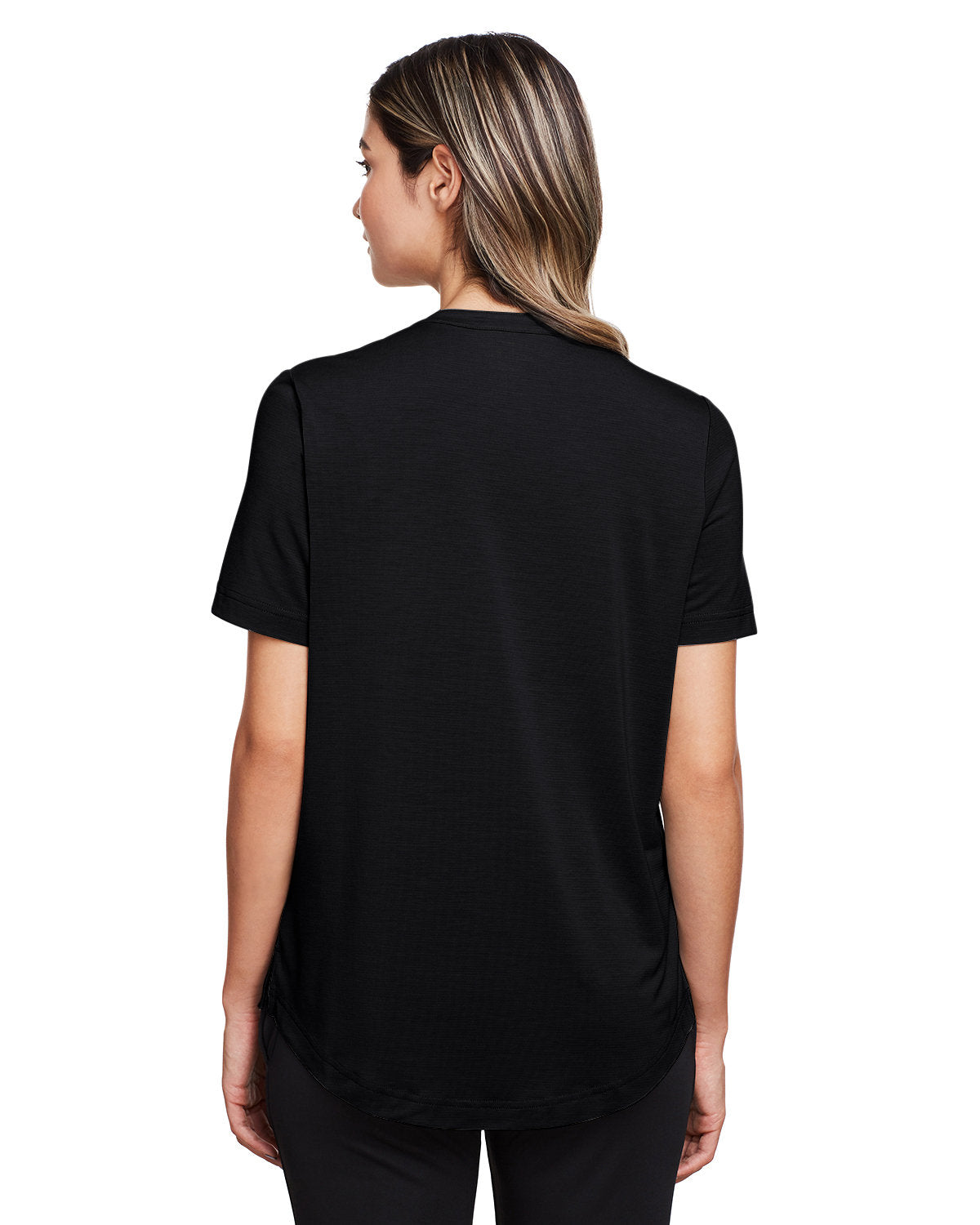 no-logo North End Ladies Jaq Snap-Up Stretch Performance Polo-Ladies Polos-North End-Thread Logic
