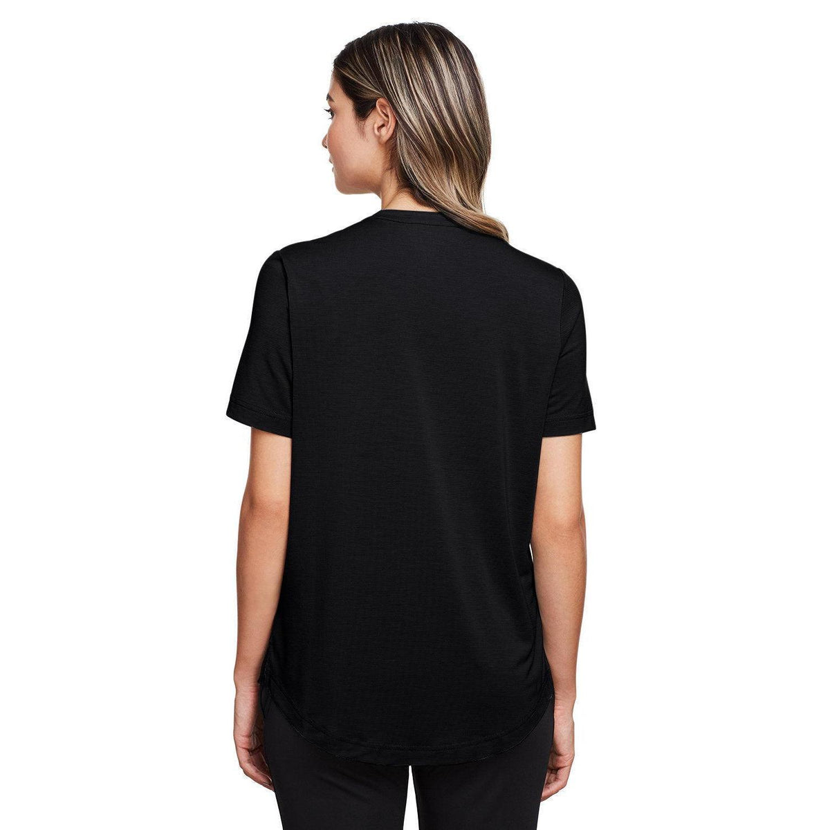 no-logo North End Ladies Jaq Snap-Up Stretch Performance Polo-Ladies Polos-North End-Thread Logic