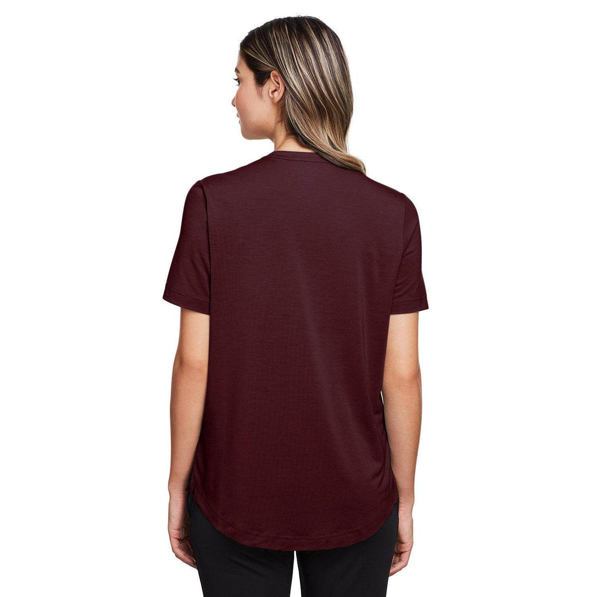 no-logo North End Ladies Jaq Snap-Up Stretch Performance Polo-Ladies Polos-North End-Thread Logic
