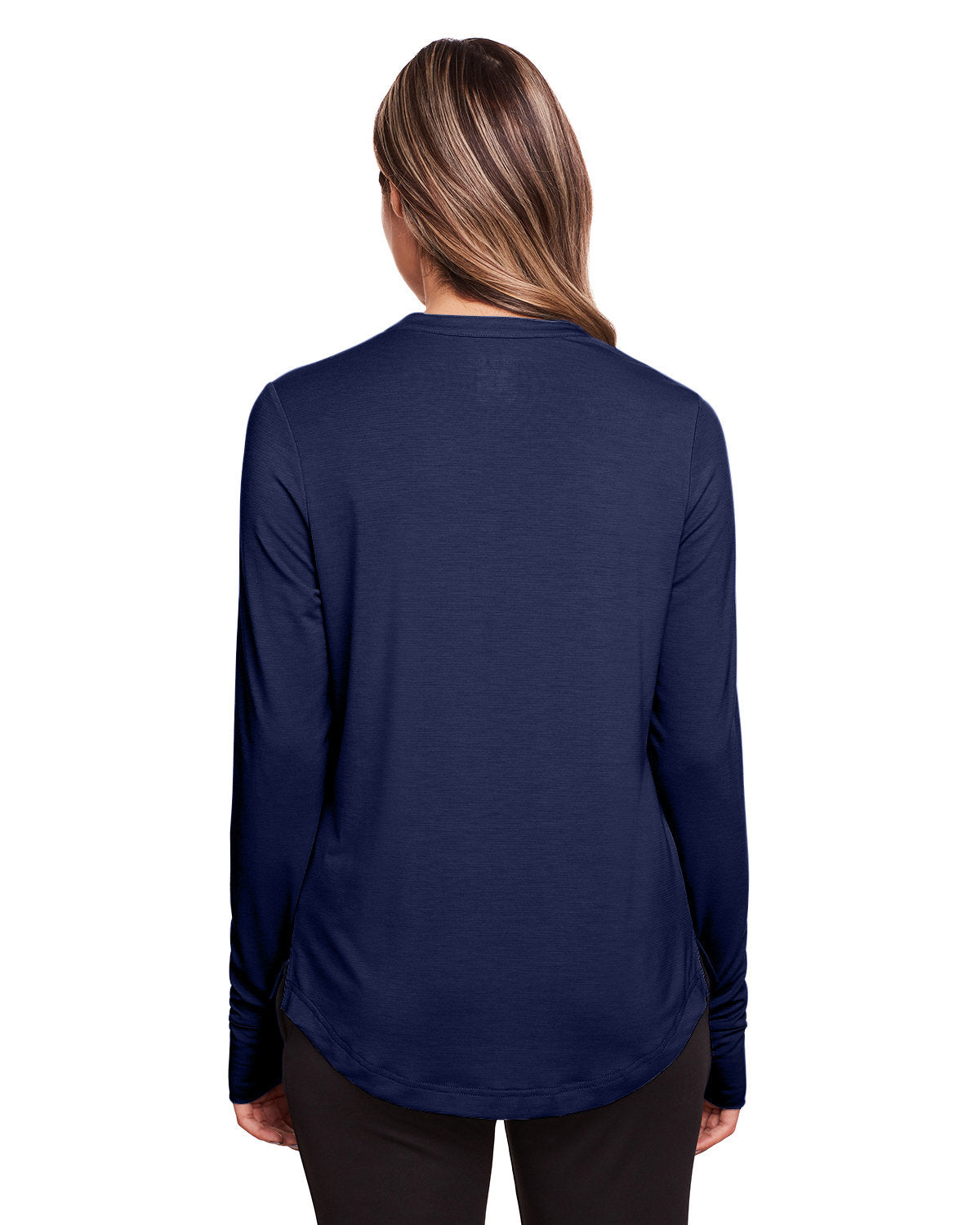 no-logo North End Ladies Jaq Snap-Up Stretch Performance Pullover-Ladies Layering-North End-Thread Logic